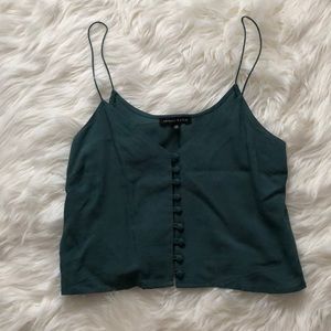 Kendal and Kylie teal tank top